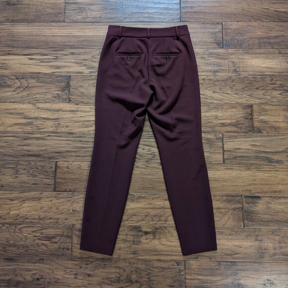 RW&CO brown chocolate plum dress pants size 0 - Picture 4 of 16